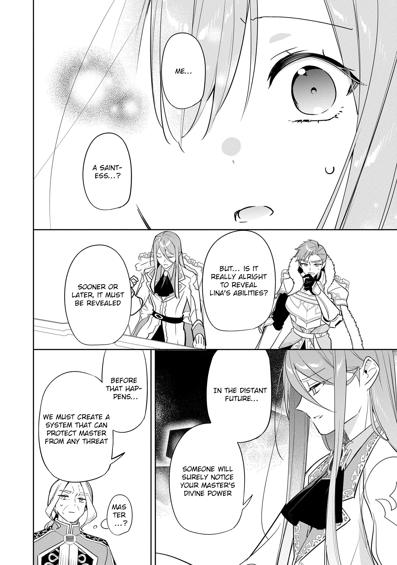 The Oblivious Saint Who Leaks Power Finds Happiness in Her New Home Chapter 25 Page 14